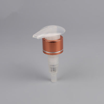 병을 위한 금 알루미늄 로션 디스펜스 펌프 28/410 신체 세안 비누
