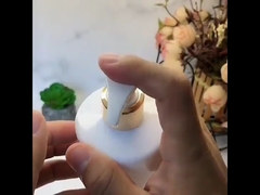 500ml 알루미늄 펌프 플라스틱 샴푸 병 흰색 몸 씻기 병