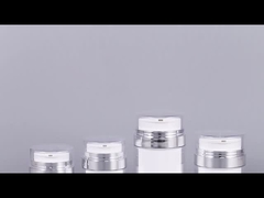 30ml 50ml 100ml Plasitc 공기 없는 항아리 공기 없는 로션 펌프 병
